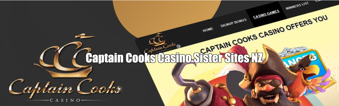 Captain Cooks Casino Sister Sites NZ
