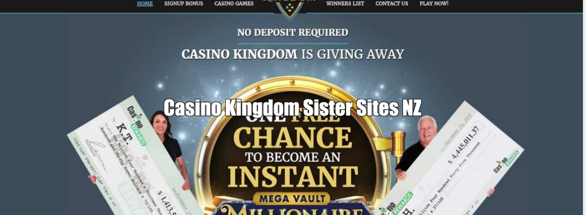 Casino Kingdom Sister Sites NZ